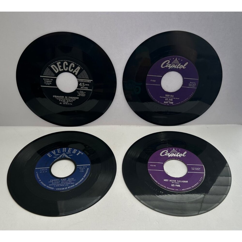 Lot / 21 Vintage Vinyl Records 45 RPM Assorted Labels Dot Mercury Capital & More - Picture 10 of 10